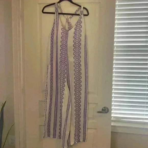 Silk and Salt Handmade Linen Romper. - Picture 1 of 11